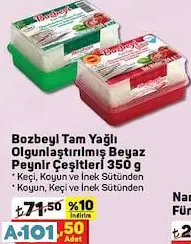 BOZBEYİ TAM YAĞLI OLGUNLAŞTIRILMIŞ KLASİK İNEK PEYNİRİ BOZBEYİ TAM YAĞLI OLGUNLAŞTIRILMIŞ KLASİK İNEK PEYNİRİ